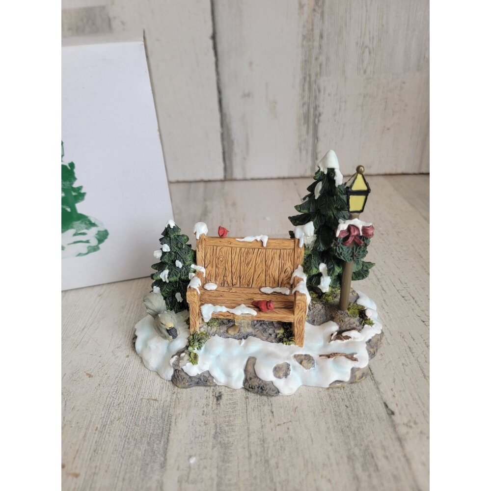 Dept 56 52654 AS‎ IS Mill Creek Park Bench village accessory xmas